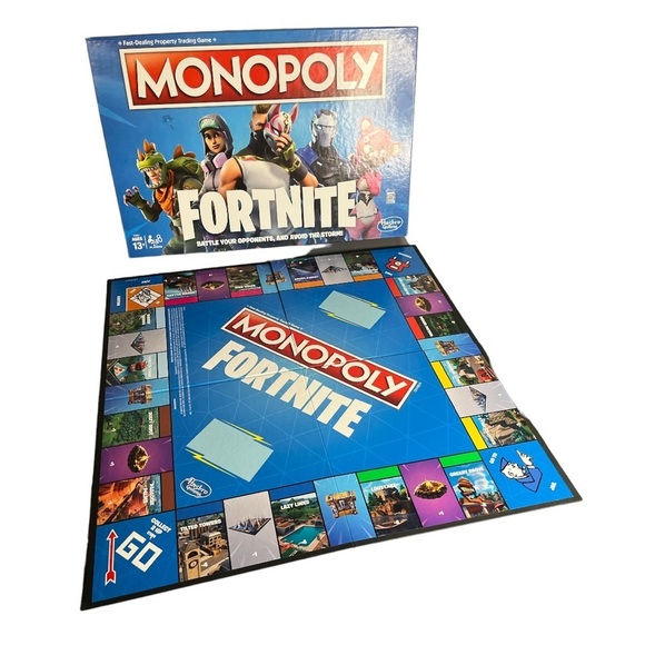 Monopoly Fortnite‎ Edition Property Trading Board Game by Hasbro 2018 - Picture 2 of 9